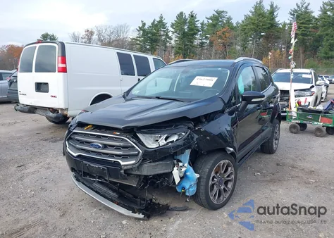 2018 Ford Ecosport Titanium from USA, damaged, VIN MAJ6P1WL6JC161942